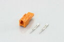 【抽選で最大100%Pバック】 KITACO キタコ コネクターSET オス/L ウインカー用/ホンダ1タイプ (2P/橙) 0900-755-02054