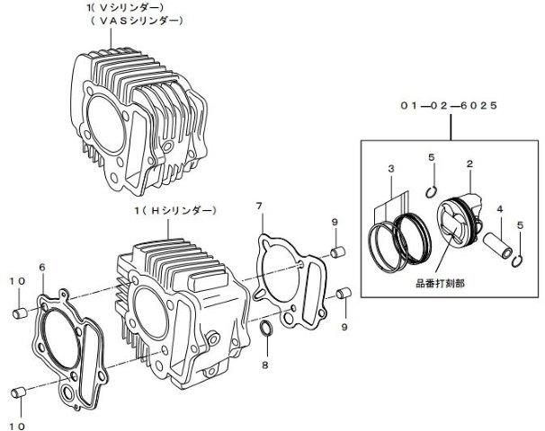 【抽選で最大100％ポイントバック】SP武川 SPタケガワ シリンダーキット (H-TYPE/88cc) 01-04-8007SP武川 SPタケガワ シリンダーキット (H-TYPE/88cc) 01-04-8007