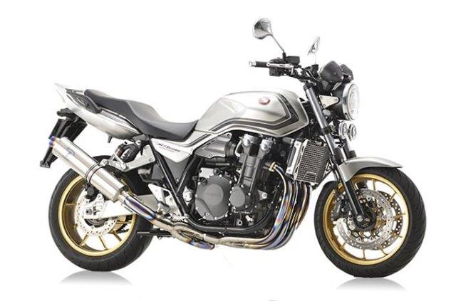 r's gear アールズギア ワイバンクラシックR シングル UPタイプ チタンポリッシュ CB1300SF/SB('21〜) MH48-U1CT