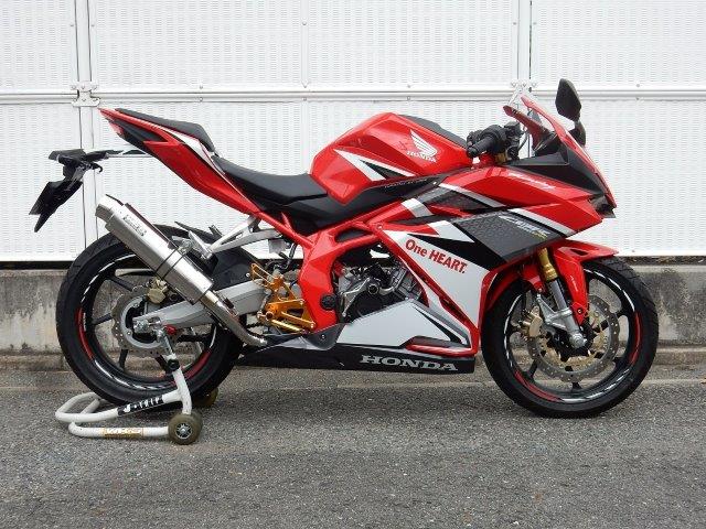 WR’S ダブルアールズ マフラー ラウンド・ステンレスサイレンサー スリップオン BF1230JM
