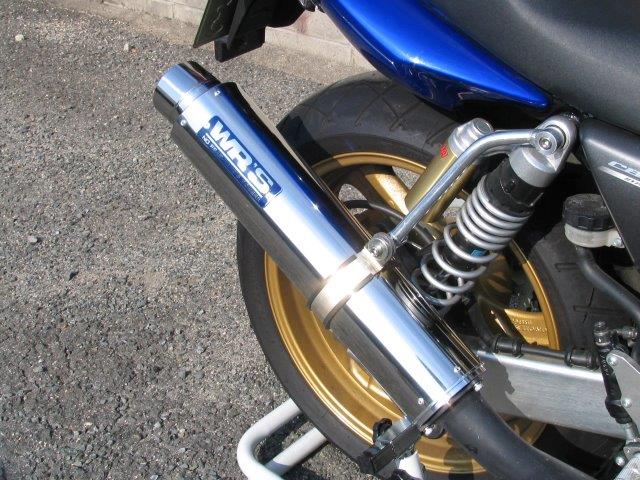 Mufflers - WR’S ダブルアールズ マフラー ラウンド・ステンレスサイレンサー スリップオン BF1409JM