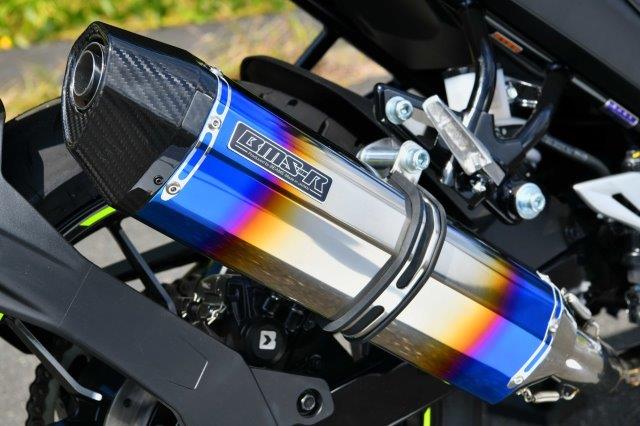BEAMS ビームス CORSA-EVOII ヒートチタンサイレンサー 政府認証 車種：SUZUKI GIXER SF250 G344--65-S1J