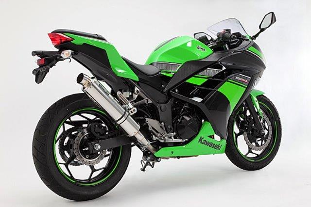 BEAMS ビームス R-EVO ステンレス スリップオン 政府認 車種：Kawasaki Ninja250 '13～’17 G415- G415-53-P6J