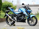 WR’S ダブルアールズ ラウンド・焼き色チタンサイレンサー フルエキゾースト GSX-S125/GSX-S150 LS3130JM