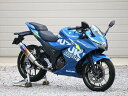 WR’S ダブルアールズ ラウンド・焼き色チタンサイレンサー フルエキゾースト ジクサーSF250 LS3250JM