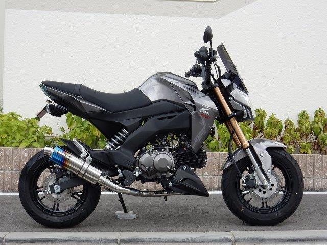 51 cc 〜125 cc  - WR’S ダブルアールズ ショートオーバル 焼き色タイプ フルエキゾースト Z125PRO LS4110JM