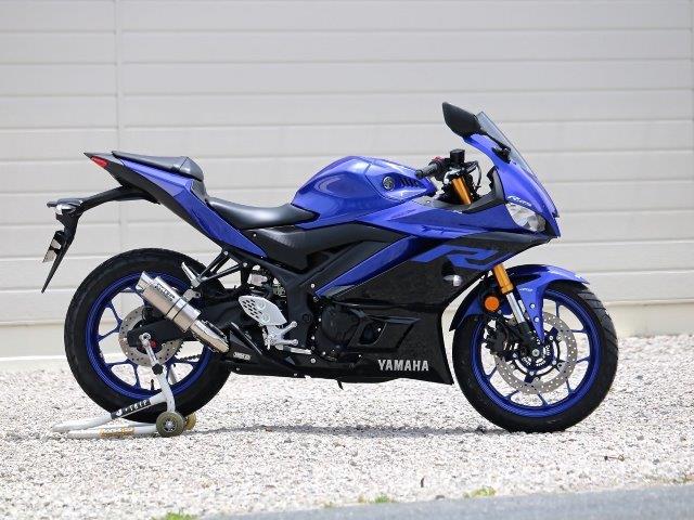 WR’S ダブルアールズ S.O.Vショートチタンオーバルソリッドタイプ スリップオン YZF-R25/YZF-R3 NV2255JM