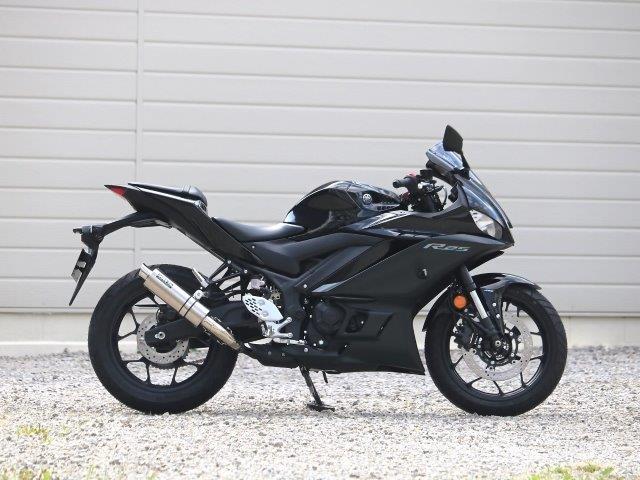 WR’S ダブルアールズ S.O.Vショートチタンオーバルソリッドタイプ スリップオン YZF-R25/MT-25 NV2270JM