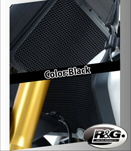 R&G アールアンドジー Radiator Guard ラジエターガード:BLACK YAMAHA Tracer7/GT