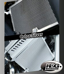 R&G アールアンドジー Radiator Guard ラジエターガード: brushed aluminium DUCATI X-Diavel/S