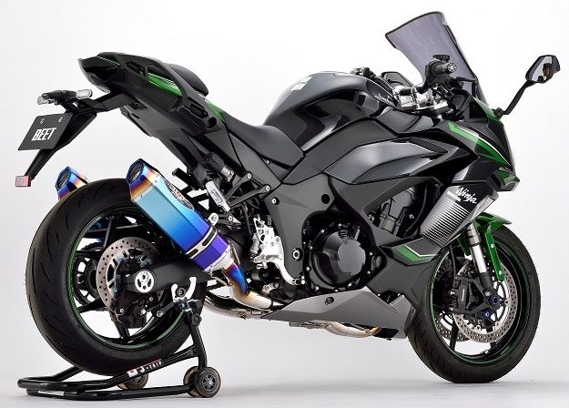 BEET ビート KAWASAKI Ninja1000SX NASSERT Evolution Type2 T2 UP ブルーチタン 0223-KH3-BL