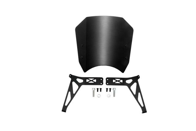 モリワキエンジニアリング MORIWAKI メーターバイザーキット ブラック REBEL250/500 17-19 06130-211P6-B0