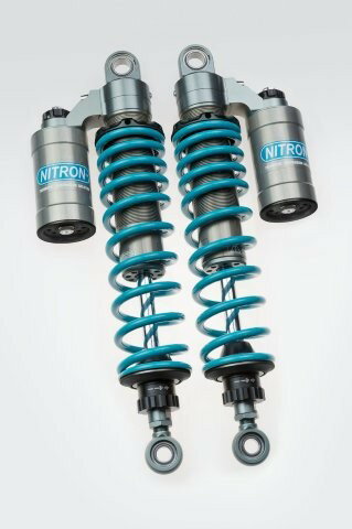 NITRON ナイトロン カラー:ブラック/ターコイズ NITRON TWIN SHOCK TWIN R3 Series リアショック DUCATI GT1000 03-09 TSD01RB-TQ