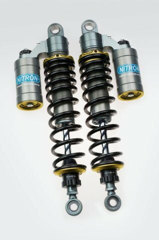 【抽選で最大100％ポイントバック】 NITRON ナイトロン カラー:ゴールド/ブラック NITRON TWIN SHOCK TWIN R3 Series リアショック KAWASAKI ZEPHYR750/400/x ALL TSK05RG-BK