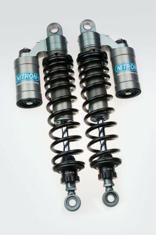 【抽選で最大100％ポイントバック】 NITRON ナイトロン カラー:ブラック/ブラック NITRON TWIN SHOCK TWIN R3 Series リアショック SUZUKI GSX1400 ALL TSS01RB-BK