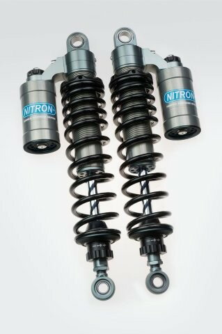 NITRON ナイトロン カラー:ブラック/ブラック NITRON TWIN SHOCK TWIN R3 Series リアショック TRIUMPH Thruxton R 16-20 TST09LDRB-BK