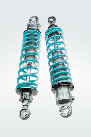 NITRON ナイトロン カラー:ブラック/ターコイズ NITRON TWIN SHOCK TWIN R1 Series リアショック YAMAHA XJR400 ALL TSY02SB-TQ