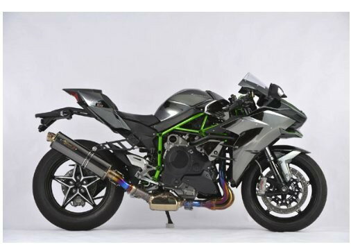 NOJIMA ノジマエンジニアリング DLCチタン スリップオン Ninja H2 15-16 NT640SGTD-CLK