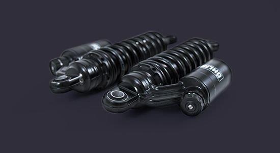 OHLINS オーリンズ THRUXTON 1200 16-17 Thruxton 1200 / R/THRUXTON 1200R リアサスペンション ブラックラインシリーズ TR965