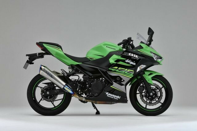 【抽選で最大100％ポイントバック】 Over Racing オーヴァーレーシング Ninja400 18 TT-F RS+PRO チタン S/O 17-722-05