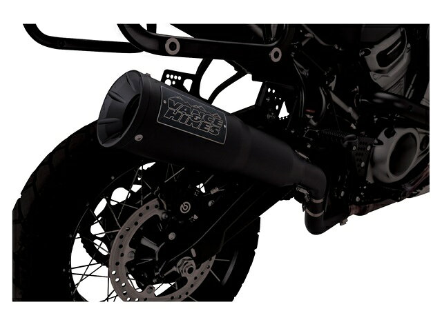バンスアンドハインズ Adventure Hi-Output 450 ハイアウトプット スリップオン ブラック マフラー Pan America 21-24 1801-1535