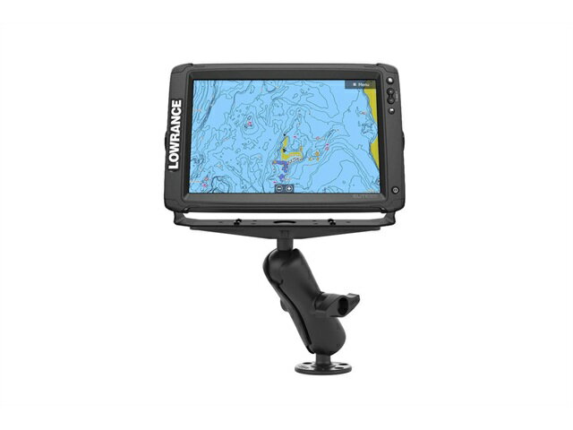 Rakuten - ラムマウント 魚探マウント(L)＆ラウンドベースセット(標準アーム) プレートサイズ279.4x76.2mm 2.25インチボール RAM-D-111U RAM-D-111U