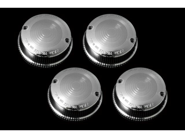 PMC ピーエムシー シースルーミラーコーティング ウインカーレンズ Z2タイプ 4PCセット クリア 196-5102