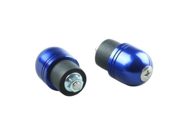【抽選で最大100％ポイントバック】POSH Faith ポッシュ フェイス カワサキ バーエンド（ボルト径5mm/外径22mm） ブルー ゼファー400/ZRX400/ZRX400II/BALIUS 031072-01-10