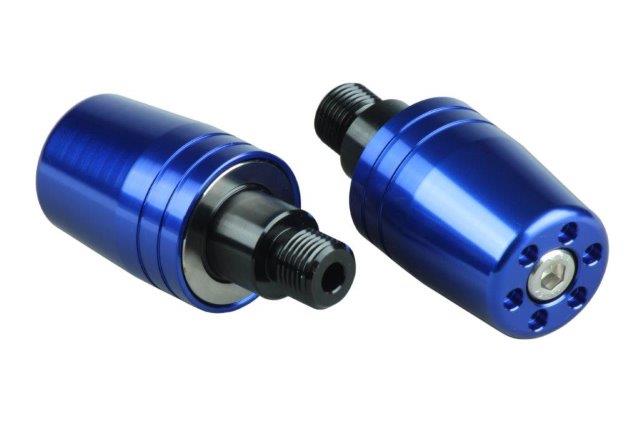 在庫有り 当日発送 POSH Faith ポッシュ フェイス ウルトラヘビーバーエンドヤマハ純正ハンドル用M16タイプ ブルー 031779-01-10