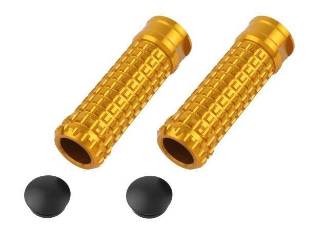 POSH Faith ポッシュ フェイス アルミマシンドステップバーモールド[ストレート] M8タップ タイプ ゴールド 906015-04