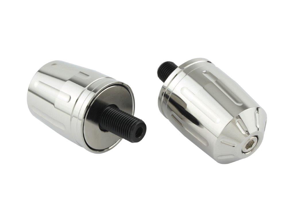 POSH Faith ポッシュ フェイス ウルトラヘビーバーエンドタイプ2 スズキ純正ハンドル用 M12タイプ メッ..