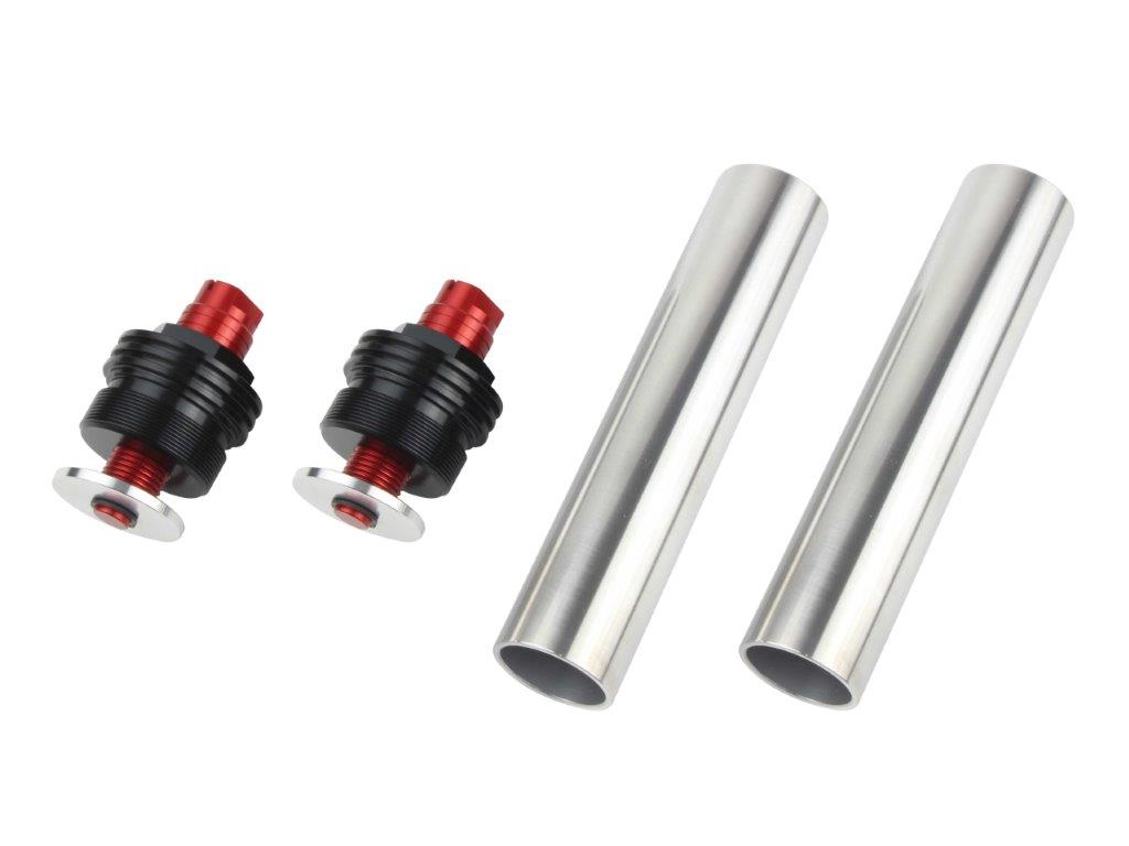 POSH Faith ポッシュ フェイス イニシャルアジャスターType2（エアーバルブ無し） ブラックボディ/レッ..