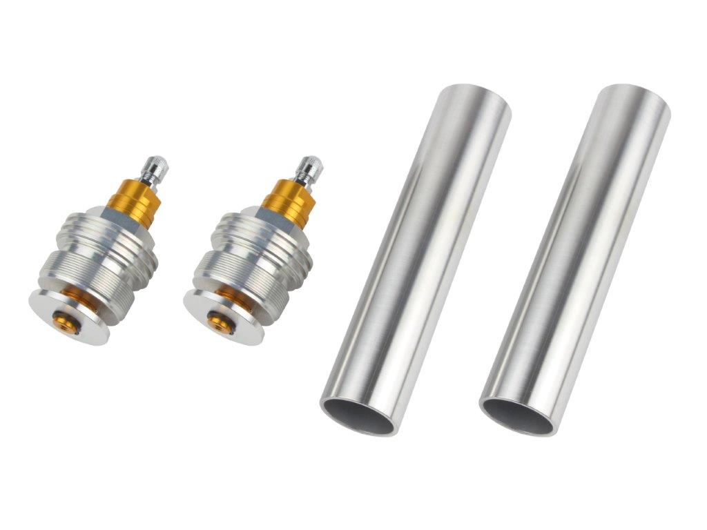 POSH Faith ポッシュ フェイス イニシャルアジャスターType1（エアーバルブ付） シルバーボディ/ゴール..