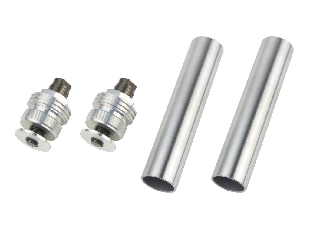 POSH Faith ポッシュ フェイス イニシャルアジャスターType2（エアーバルブ無し） シルバーボディ/チタ..