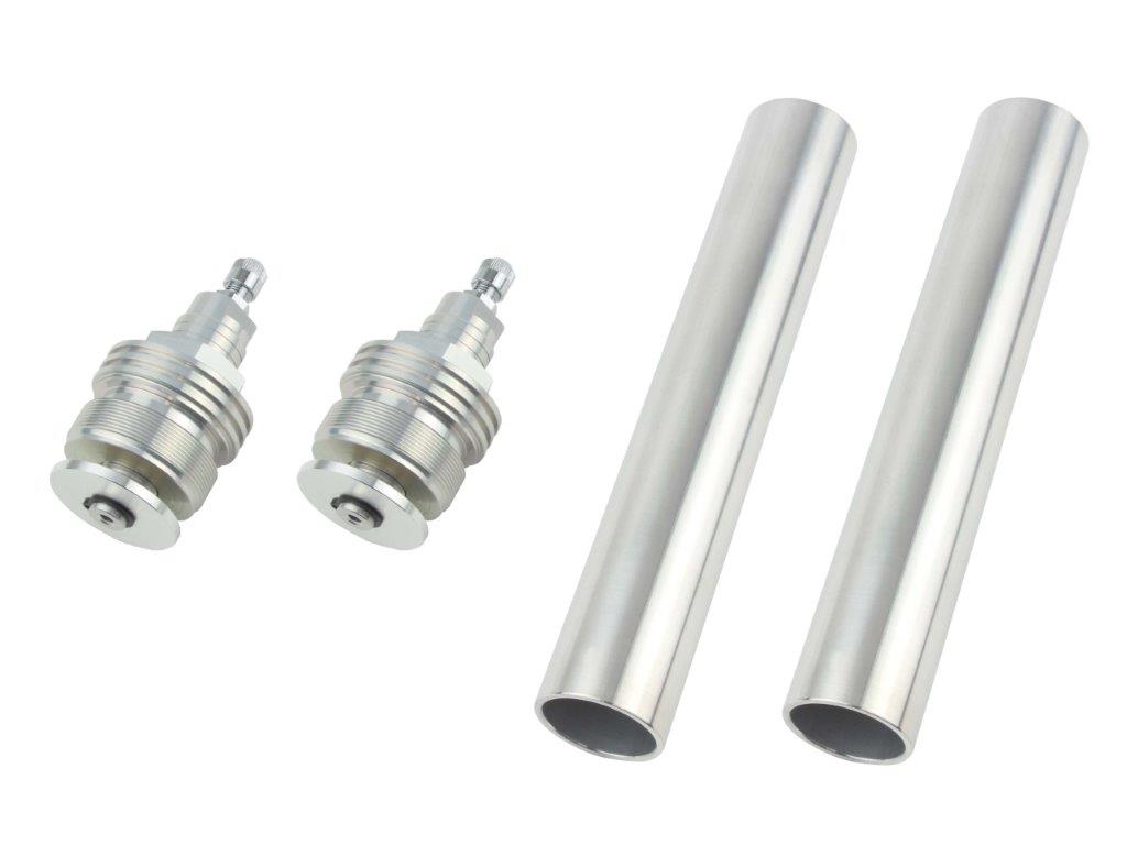 POSH Faith ポッシュ フェイス イニシャルアジャスターType1（エアーバルブ付） シルバーボディ/シルバ..