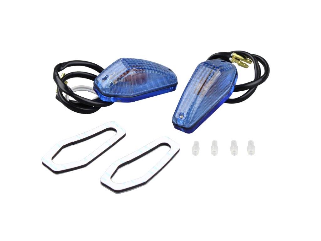 POSH Faith ポッシュ フェイス エアロシャープミニタイプ(2個入り)12V10W電球付 ブルークリアーレンズ 090004