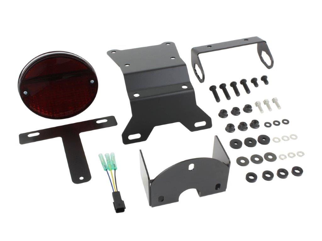 POSH Faith ポッシュ フェイス Z2スタイルフェンダーレスキット（LEDタイプ） ダークレッドレンズ Z900..