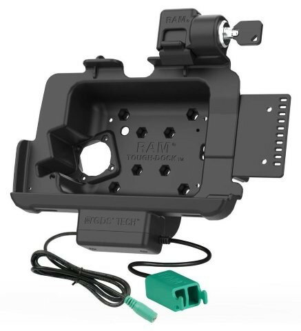 RAM MOUNTS ラムマウント GDSパワードック(Zebra ET4x[8in]専用) ロック付 ボール無 RAM-HOL-ZE20PD2KLU