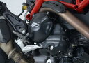 R&G アールアンドジー エンジンケース カバー カラー:ブラック 強度高い 最高耐熱 左右セット DUCATI Hypermotard 820/Hyperstrada820/Engine Case Covers, pair RG-KEC0053BK