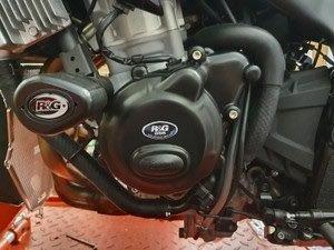 R&G アールアンドジー レーシング エンジン ケース カバー&スライダー 左右セット KAWASAKI ZX-25R(20-..