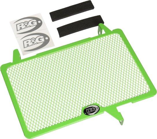 R＆G アールアンドジー Radiator Guards ラジエターガード カラー：グリーン KawasakiNinja250SL(14-)/Z250SL(14-) RG-RAD0182GR