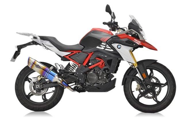 【抽選で最大100％ポイントバック】r’s gear アールズギア G310GS/R(23〜) GTスペック フルエキゾースト チタンドラッグブルー GB24-T1SD