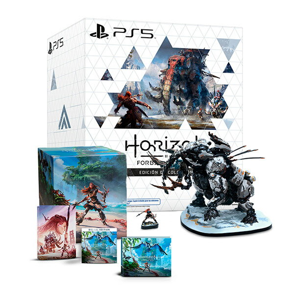 楽天MOTO-OCC 楽天市場店在庫有り 当日発送 【アウトレット品】Horizon Forbidden West コレクターズエディション Horizon Forbidden West Collectors Edition （北米版）【ゲーム本編:PS4版PS5版両方のDL版を入手できるプロダクトコード封入】PCJS-66075