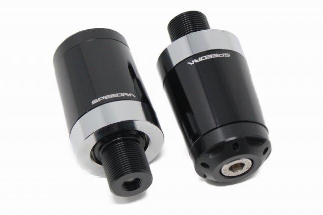 SPEEDRA スピードラ SSK エスエスケー ヘビーウェイト ハンドルバーエンド ブラック ハーレーダビッドソン スポーツスターS AHBEHD01BK