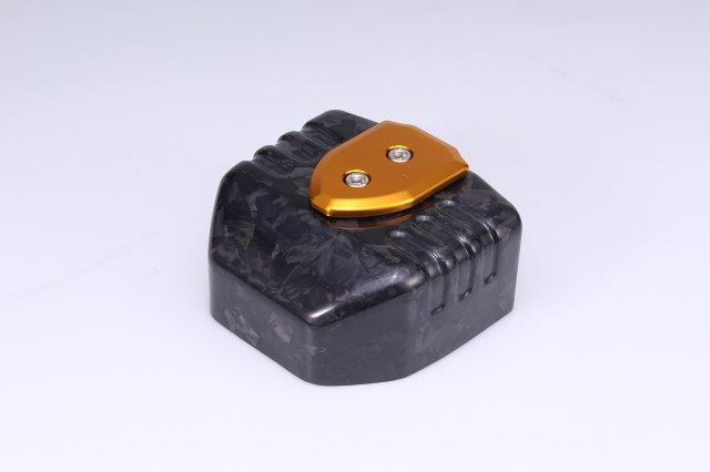 Rakuten - SSK SPEEDRA スピードラ コイルカバー カーボンタイプ:フォージドカーボン(艶あり) アルミカバーカラー:ゴールド RH1250S、RA1250、RA1250S CHD0109FGGD