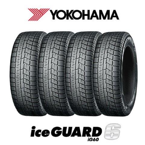 タイヤ4本セット価格 2023年製 正規品 ヨコハマ iceGUARD 6 IG60 YOKOHAMA アイスガード シックス 155/65R14 75Q スタッドレスタイヤ 冬タイヤ