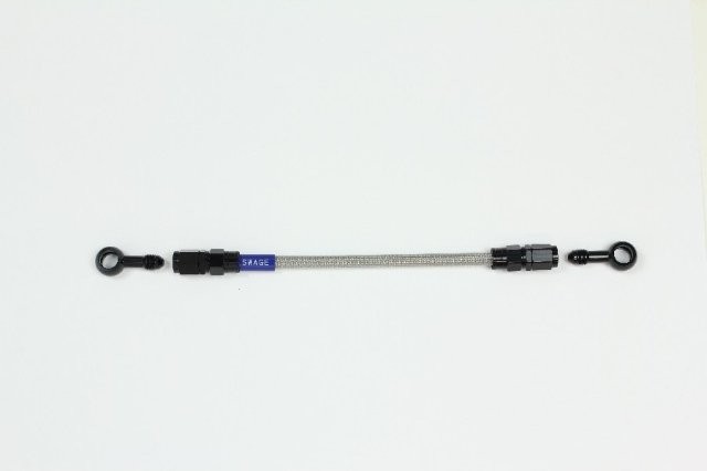 SWAGE-LINE スウェッジライン イージーオーダーホース BLK/クリア ST-ST 450mm BAK-1111M-0450