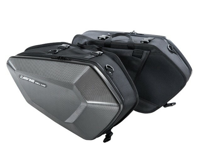 カービングシェルケース（カーボン柄） バイク用 TANAX タナックス MFK-272