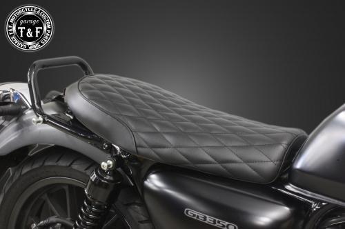 Garage T&F ガレージ ティーアンドエフ GB350 ショートフラットシート(ダイヤ) 606115