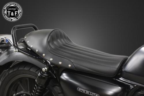 Garage T&F ガレージ ティーアンドエフ GB350 スタッド付きカフェシート(バーチカル) 606118